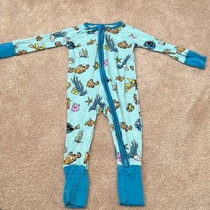 New - Little Sleepies Finding Nemo Footie PJs